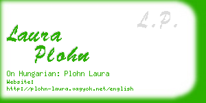 laura plohn business card